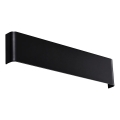 Ideal Lux - LED Zidna svjetiljka DELTA LED/14W/230V 4000K 41 cm CRI 90 crna