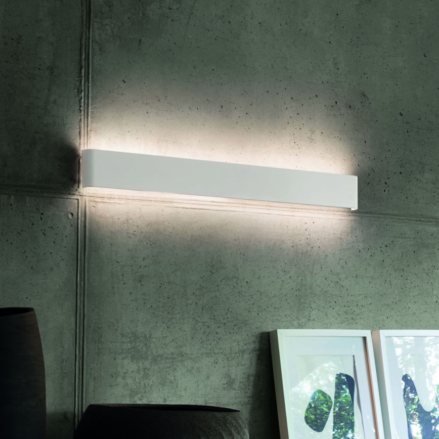 Ideal Lux - LED Zidna svjetiljka DELTA LED/30W/230V 3000K 83 cm CRI 90 bijela