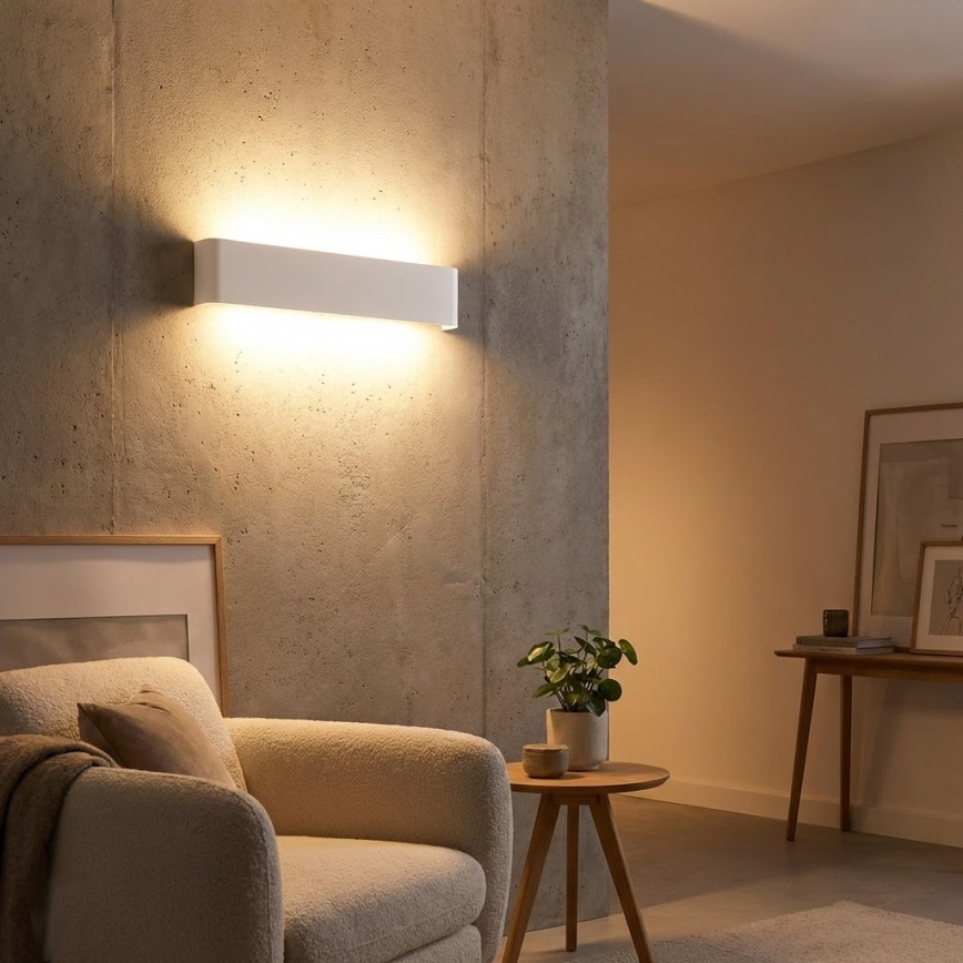 Ideal Lux - LED zidna svjetiljka DELTA LED/37W/230V 3000K 110 cm CRI 90 bijela