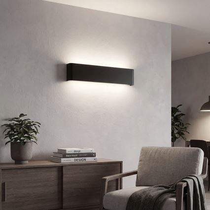 Ideal Lux - LED Zidna svjetiljka DELTA LED/37W/230V 4000K 110 cm CRI 90 crna
