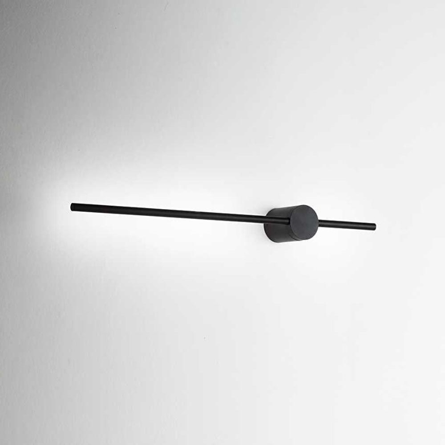 Ideal Lux - LED Zidna svjetiljka ESSENCE LED/12W/230V 4000K 70 cm CRI 90 crna