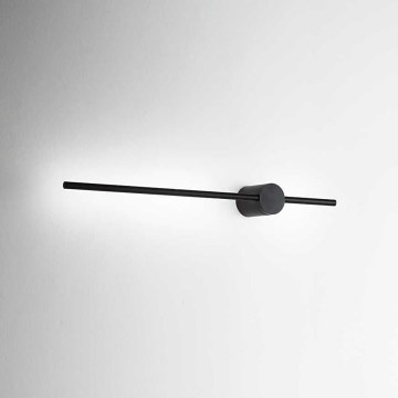 Ideal Lux - LED Zidna svjetiljka ESSENCE LED/12W/230V 70 cm 3000K CRI 90 crna