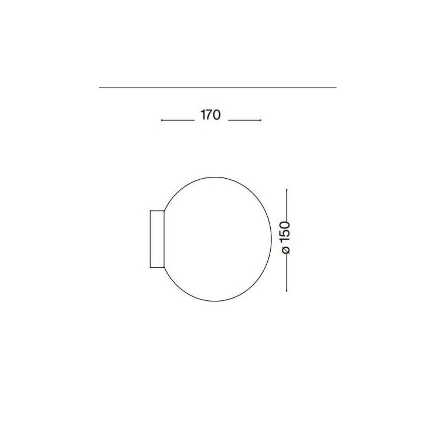 Ideal Lux - LED Zidna svjetiljka MAPA 1xG9/15W/230V