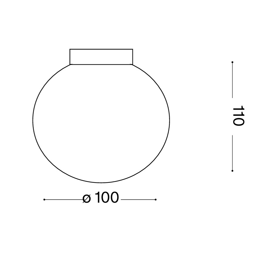 Ideal Lux - LED zidna svjetiljka MAPA 1xG9/3W/230V pr. 10 cm bijela