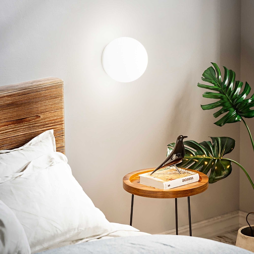 Ideal Lux - LED zidna svjetiljka MAPA 1xG9/3W/230V Ø 15 cm bijela