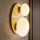 Ideal Lux - LED zidna svjetiljka NINFEA 2xG9/3W/230V zlatna