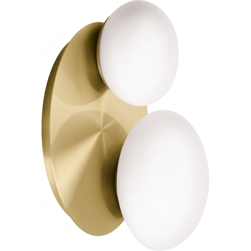 Ideal Lux - LED zidna svjetiljka NINFEA 2xG9/3W/230V zlatna