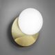 Ideal Lux - LED Zidna svjetiljka NINFEA LED/9W/230V zlatna