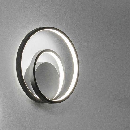 Ideal Lux - LED Zidna svjetiljka OZ LED/26W/230V CRI 90 crna