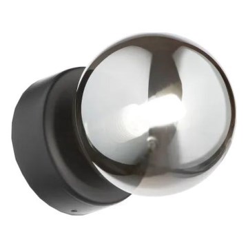 Ideal Lux - LED zidna svjetiljka PERLAGE 1xG9/3W/230V crna/zadimljena