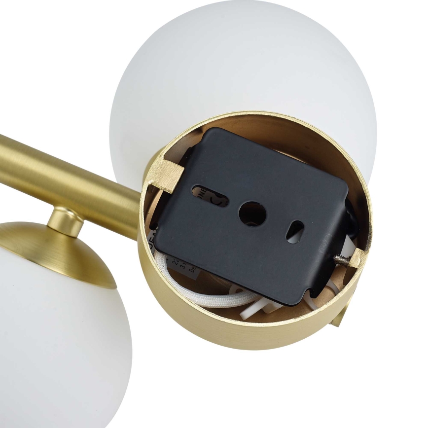 Ideal Lux - LED Zidna svjetiljka PERLAGE 3xG9/3W/230V zlatna/bijela