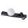 Ideal Lux - LED Zidna svjetiljka PING PONG 2xLED/3W/230V CRI 90 crna
