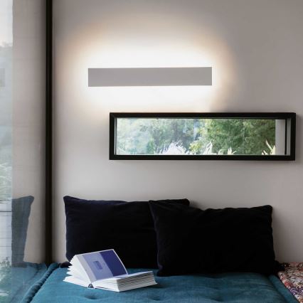 Ideal Lux - LED Zidna svjetiljka ZIG ZAG LED/23W/230V 53 cm CRI 90 bijela