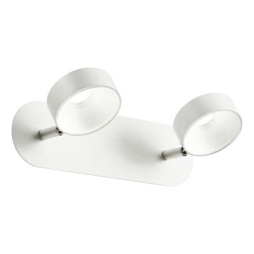 Ideal Lux - LED zidna točkasta svjetiljka OBY 2xLED/6W/230V CRI 90 bijela