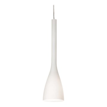 Ideal Lux - Luster na kabelu FLUT 1xE14/40W/230V promjer 10,5 cm bijela