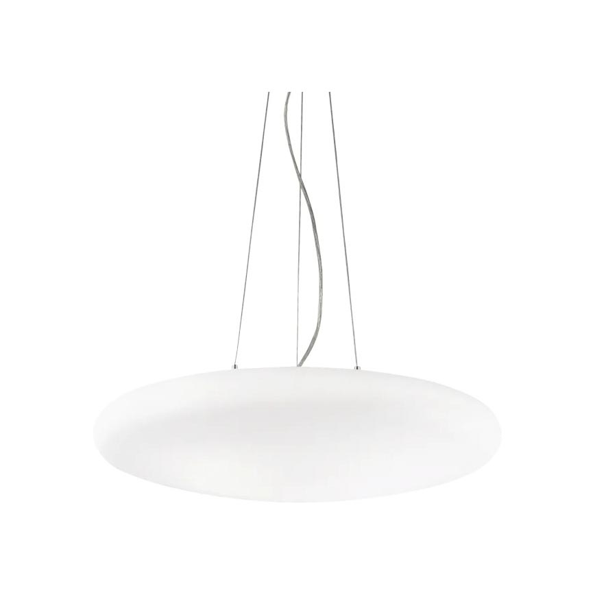Ideal Lux - Luster na kabelu SMARTIES 3xE27/42W/230V, promjer 42,5 cm, bijela