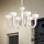 Ideal Lux - Luster na lancu BON BON 8xE14/28W/230V Ø 95,5 cm bijela