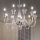Ideal Lux - Luster na lancu DOGE 9xE14/40W/230V pr. 75 cm sjajni krom
