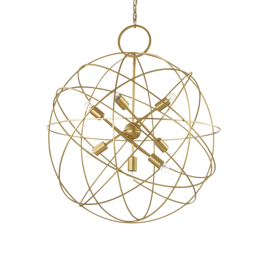 Ideal Lux - Luster na lancu KONSE 7xE27/60W/230V