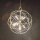 Ideal Lux - Luster na lancu KONSE 7xE27/60W/230V Ø 80 cm zlatna