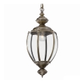 Ideal Lux - Luster na lancu NORMA 1xE27/60W/230V Ø 25 cm brončana