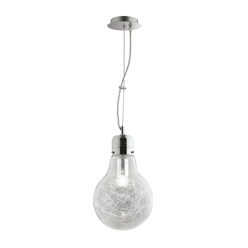 Ideal Lux - Luster na sajli 1xE27/60W/230V pr. 22 cm