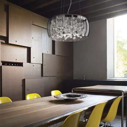 Ideal Lux - Luster na sajli AUDI 5xG9/40W/230V dimna