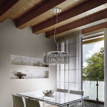 Ideal Lux - Luster na sajli AUDI 5xG9/40W/230V dimna