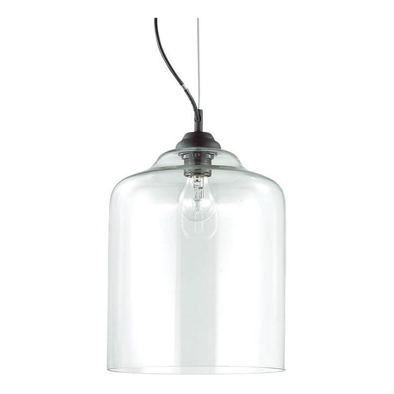 Ideal Lux - Luster na sajli BISTRO 1xE27/60W/230V pr. 24 cm prozirna
