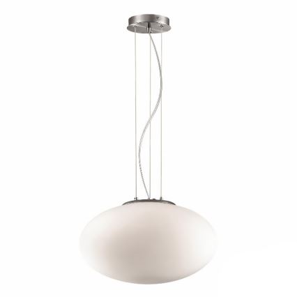 Ideal Lux - Luster na sajli CANDY 1xE27/42W/230V pr. 40 cm bijela