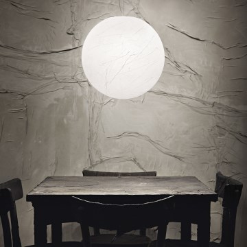 Ideal Lux - Luster na sajli CARTA 1xE27/25W/230V pr. 30 cm bijela