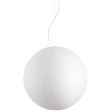 Ideal Lux - Luster na sajli CARTA 1xE27/25W/230V pr. 50 cm bijela