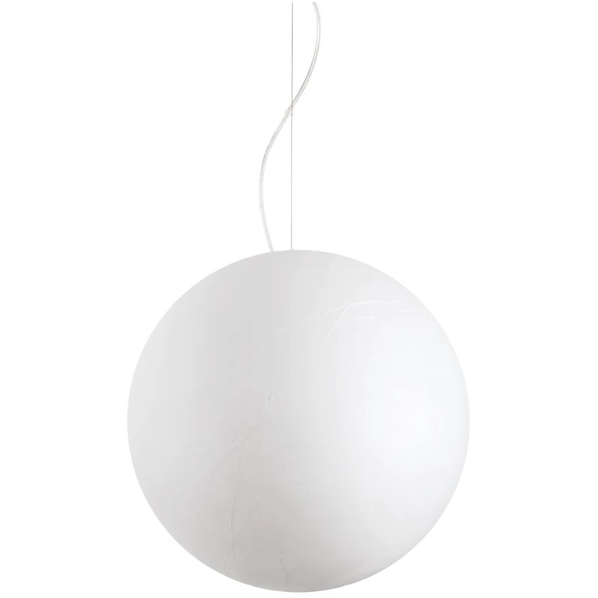 Ideal Lux - Luster na sajli CARTA 1xE27/25W/230V pr. 50 cm bijela
