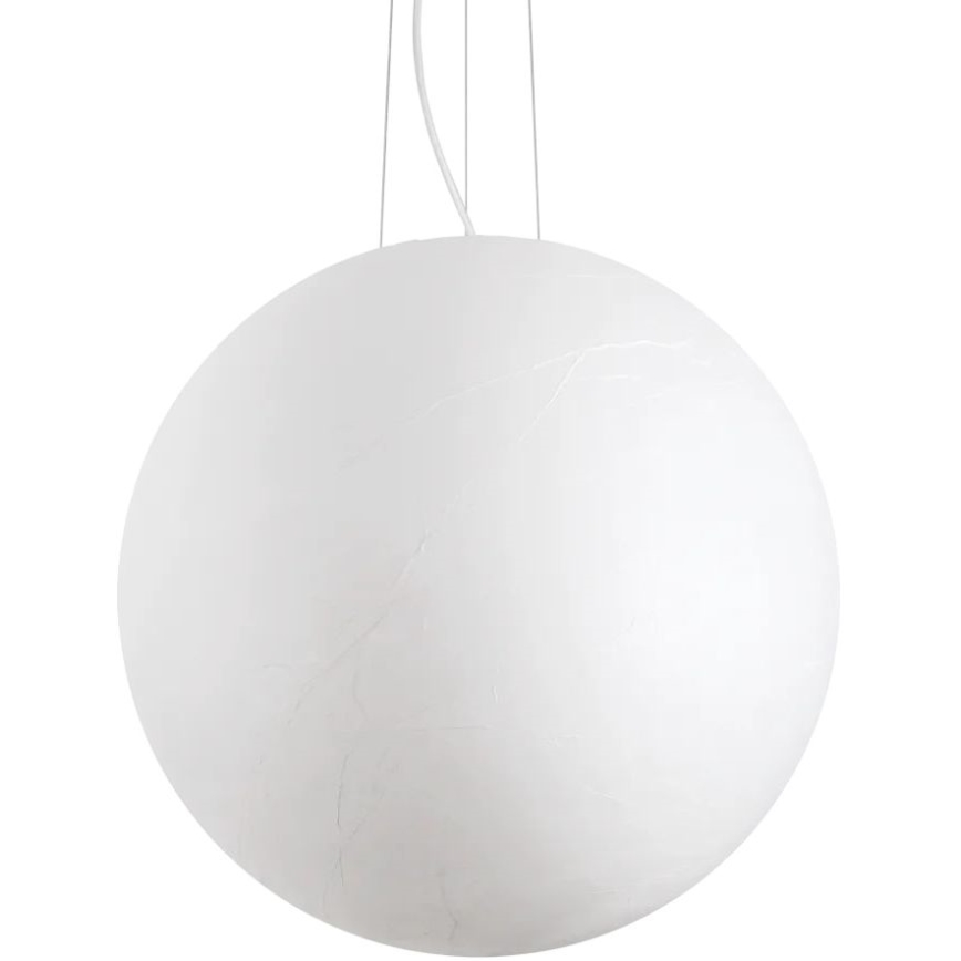 Ideal Lux - Luster na sajli CARTA 1xE27/60W/230V pr. 60 cm bijela