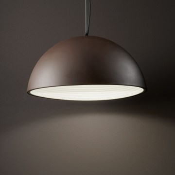 Ideal Lux - Luster na sajli FOLK 1xE27/60W/230V pr. 40 cm smeđa