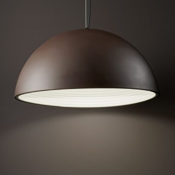 Ideal Lux - Luster na sajli FOLK 1xE27/60W/230V pr. 50 cm smeđa