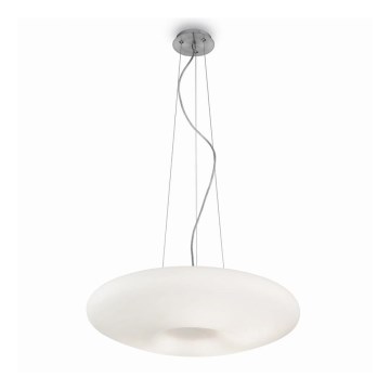 Ideal Lux - Luster na sajli GLORY 3xE27/60W/230V Ø 50 cm bijela