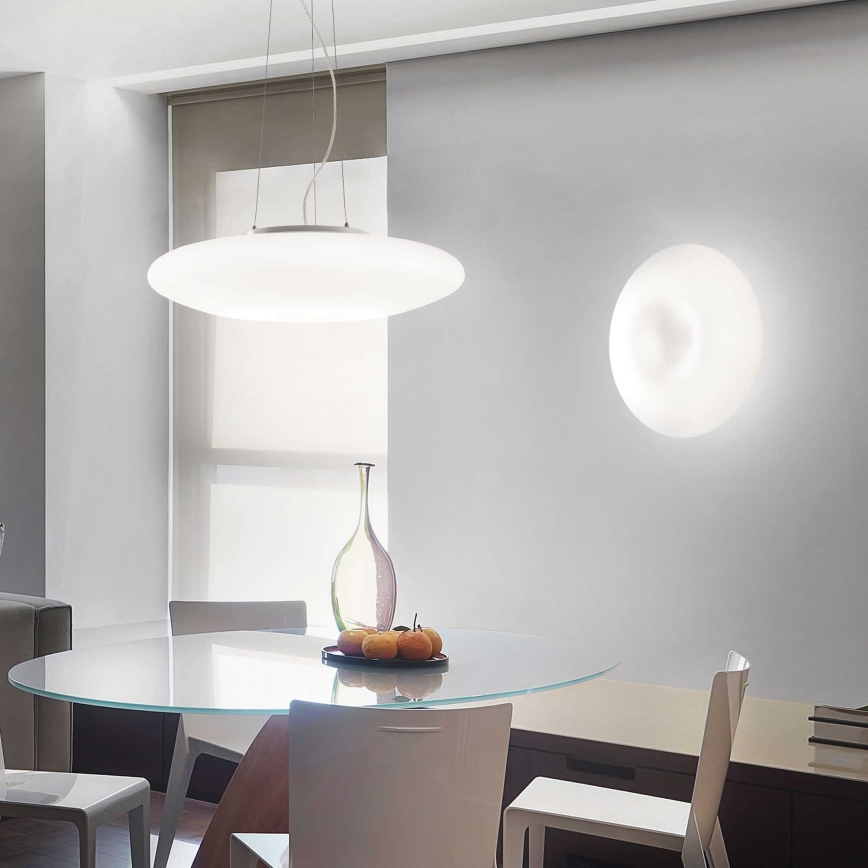 Ideal Lux - Luster na sajli GLORY 3xE27/60W/230V Ø 50 cm bijela
