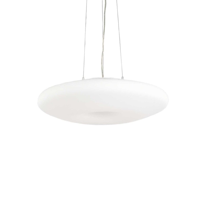 Ideal Lux - Luster na sajli GLORY 3xE27/60W/230V Ø 50 cm bijela