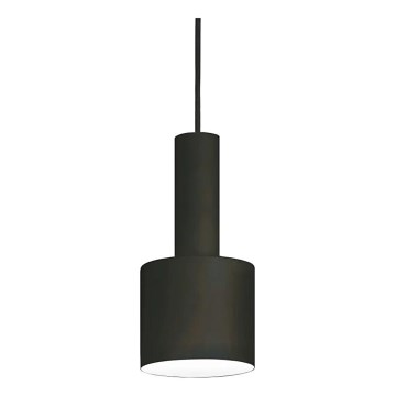 Ideal Lux - Luster na sajli HOLLY 1xE27/60W/230V pr. 12 cm crna