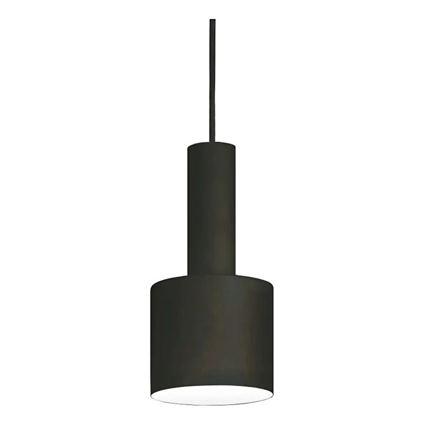 Ideal Lux - Luster na sajli HOLLY 1xE27/60W/230V pr. 12 cm crna