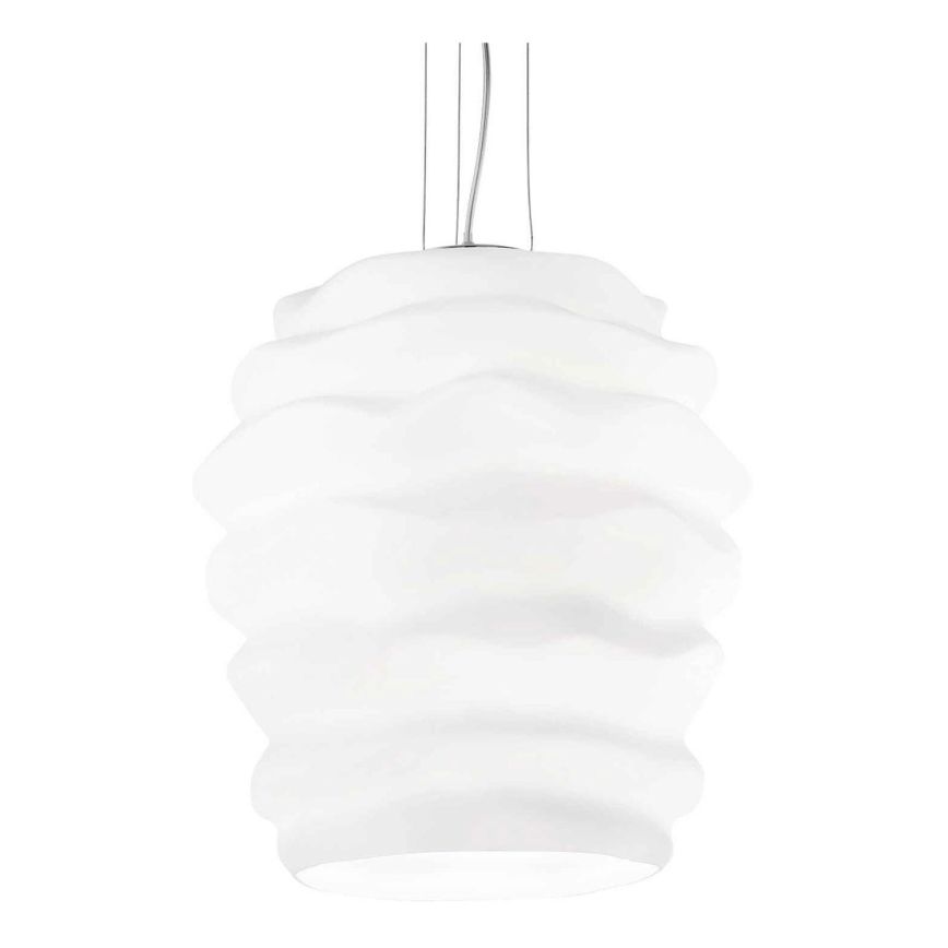 Ideal Lux - Luster na sajli KARMA 1xE27/60W/230V pr. 38 cm bijela