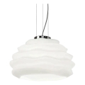 Ideal Lux - Luster na sajli KARMA 1xE27/60W/230V pr. 39 cm bijela
