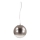 Ideal Lux - Luster na sajli MAPA 1xE27/42W/230V pr. 20 cm siva/dimna