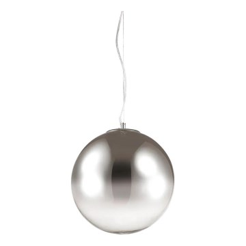 Ideal Lux - Luster na sajli MAPA 1xE27/42W/230V pr. 40 cm siva/dimna