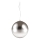 Ideal Lux - Luster na sajli MAPA 1xE27/42W/230V pr. 40 cm siva/dimna