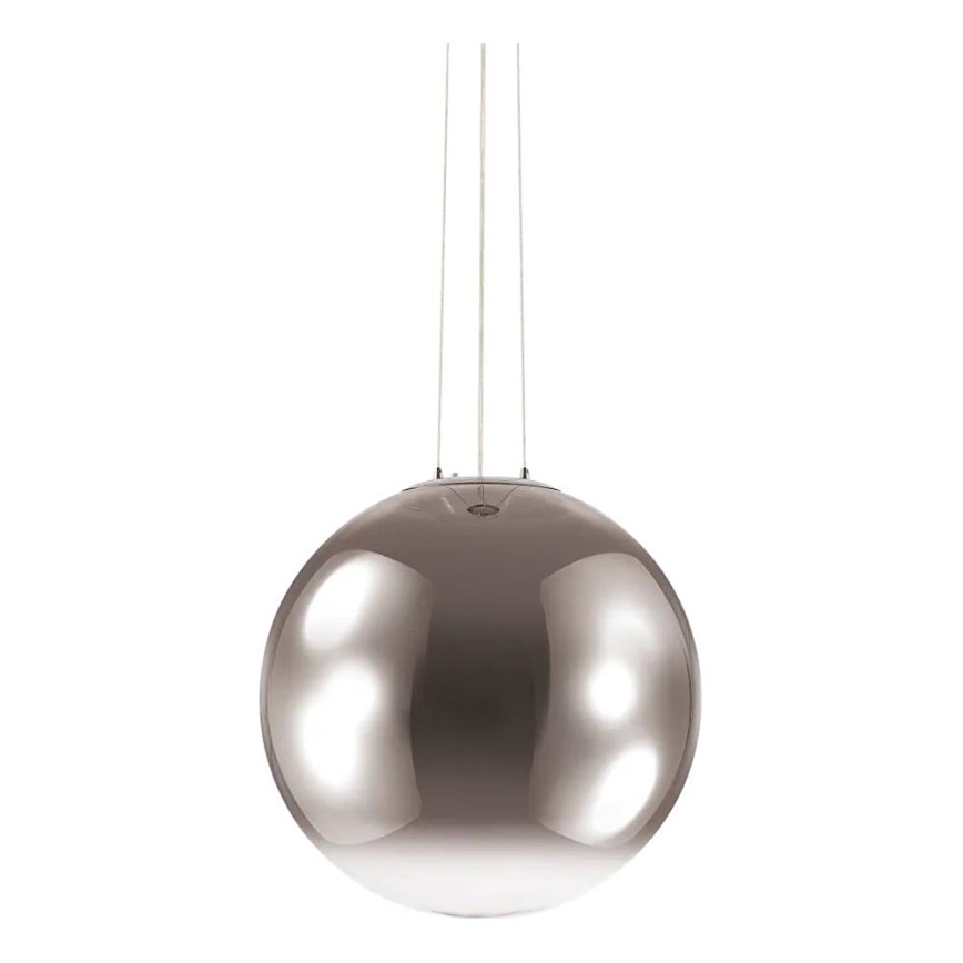 Ideal Lux - Luster na sajli MAPA 1xE27/42W/230V pr. 50 cm siva/dimna