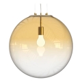 Ideal Lux - Luster na sajli MAPA 1xE27/42W/230V pr. 50 cm zlatna/dimna