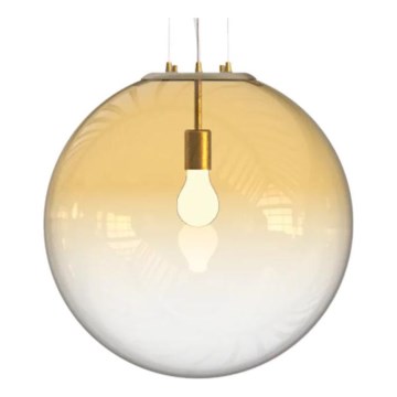 Ideal Lux - Luster na sajli MAPA 1xE27/42W/230V pr. 50 cm zlatna/dimna