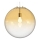 Ideal Lux - Luster na sajli MAPA 1xE27/42W/230V pr. 50 cm zlatna/dimna